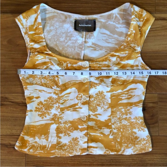 Reformation Wallflower Corset Top - Picture 6 of 9